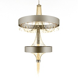 3D Chandelier preview