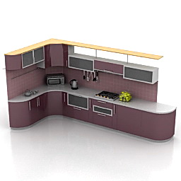 kitchen 3D Model Preview #932b7c03