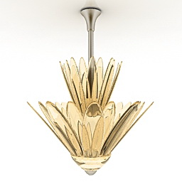 chandelier barovier&toso 3D Model Preview #caff7167