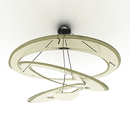 chandelier artemide giuseppe maurizio scutella 3D Model Preview #98720e5e