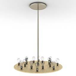 chandelier 3D Model Preview #a7fc662f