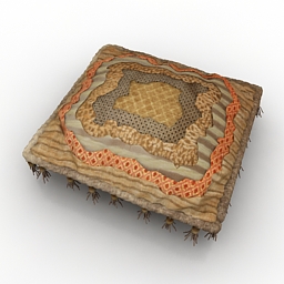 pillow 3D Model Preview #63adff39