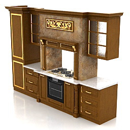 3D Kitchen preview