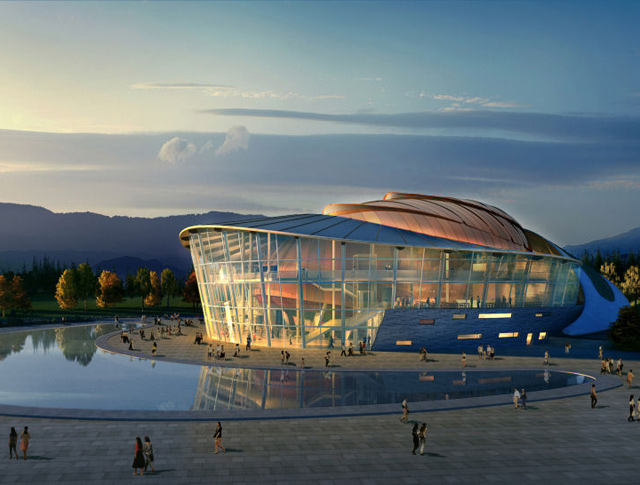Kanas Lake Performance Theatre, China