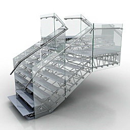 3D Stair preview