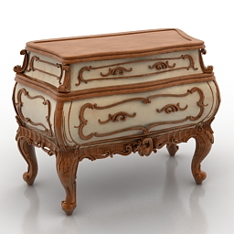 3D Nightstand preview