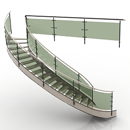 3D Stair preview