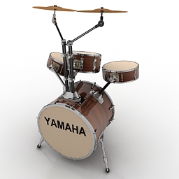 3D Drum preview