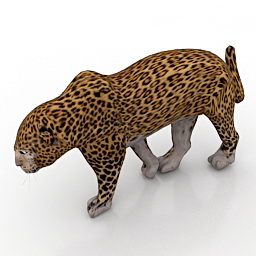 3D Leopard preview