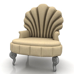 3D Armchair preview
