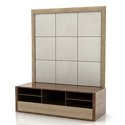 rack giorgio collection tv stand 3D Model Preview #1541a8c5