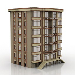 building 3D Model Preview #2d695a69
