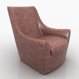 3D Armchair preview
