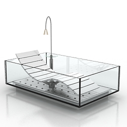 bath sofa relax 3D Model Preview #c95537af