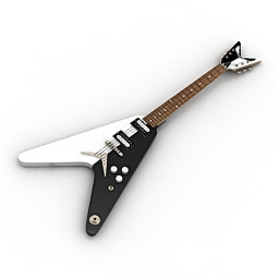 guitar dean 3D Model Preview #aa4fa9ae