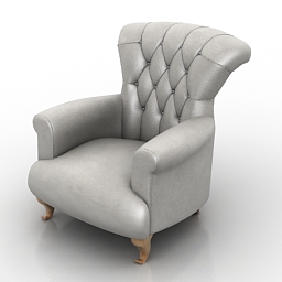 3D Armchair preview