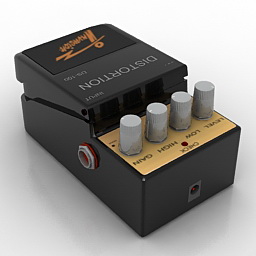 music processor distortion ds100 3D Model Preview #42e9c310