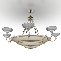 3D Chandelier preview