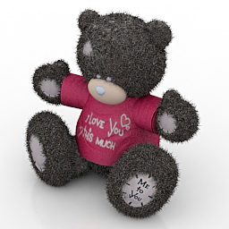 toy mishka 3D Model Preview #4464dcc1