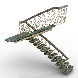 3D Stair preview