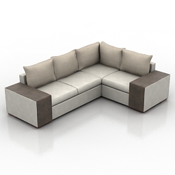 3D Sofa preview