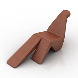 3D Armchair preview