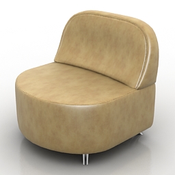 3D Armchair preview