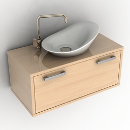 sink algar mixa 3D Model Preview #26786f43