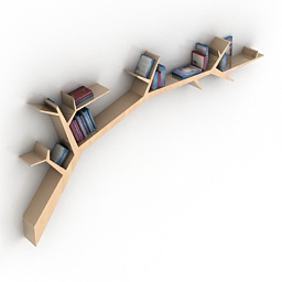 shelf olivier dolle 3D Model Preview #672806c8