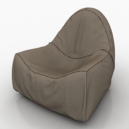 3D Armchair preview