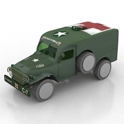car ambwc54 3D Model Preview #e3610569