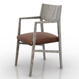 3D Armchair preview
