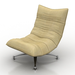 3D Armchair preview