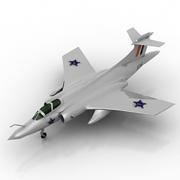 airplane buccane 3D Model Preview #d2d86935