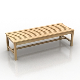 3D Bench preview