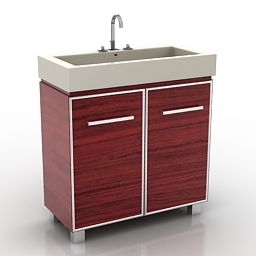 3D Washbasin preview