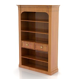 3D Bookcase preview