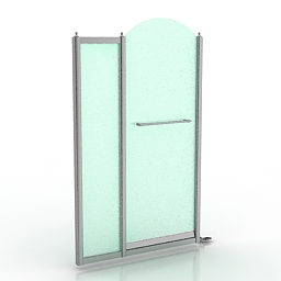 door for shower 3D Model Preview #a68b7253