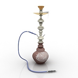 hookah 3D Model Preview #0aca41ef