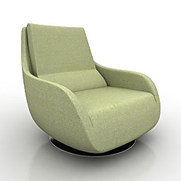 3D Armchair preview