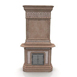fireplace 3D Model Preview #0c439d80
