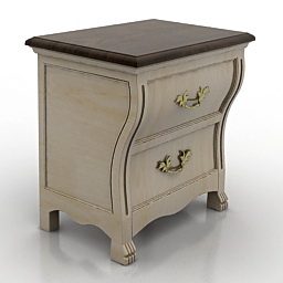 3D Bedside table preview