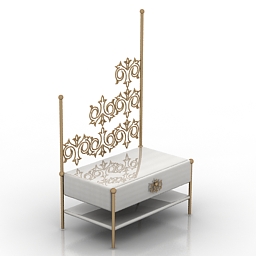 3D Bedside table preview