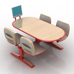 3D Bowling table preview