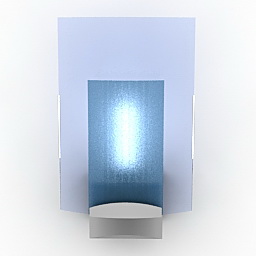 sconce zumtobel rhapsody wa 1-26w tc-del ti 3D Model Preview #d51719db