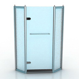 door for shower 3D Model Preview #3306ac5a