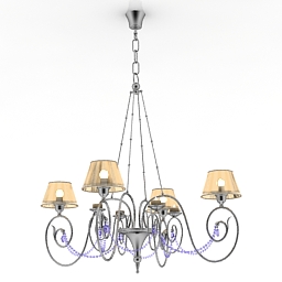 3D Chandelier preview