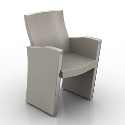 3D Armchair preview