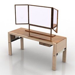 3D Dressing table preview