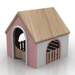 toy house 3D Model Preview #558dec9a